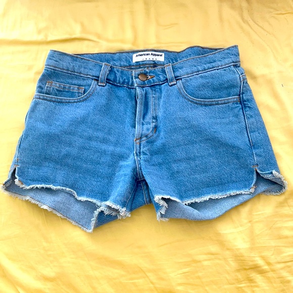 American Apparel Denim Shorts